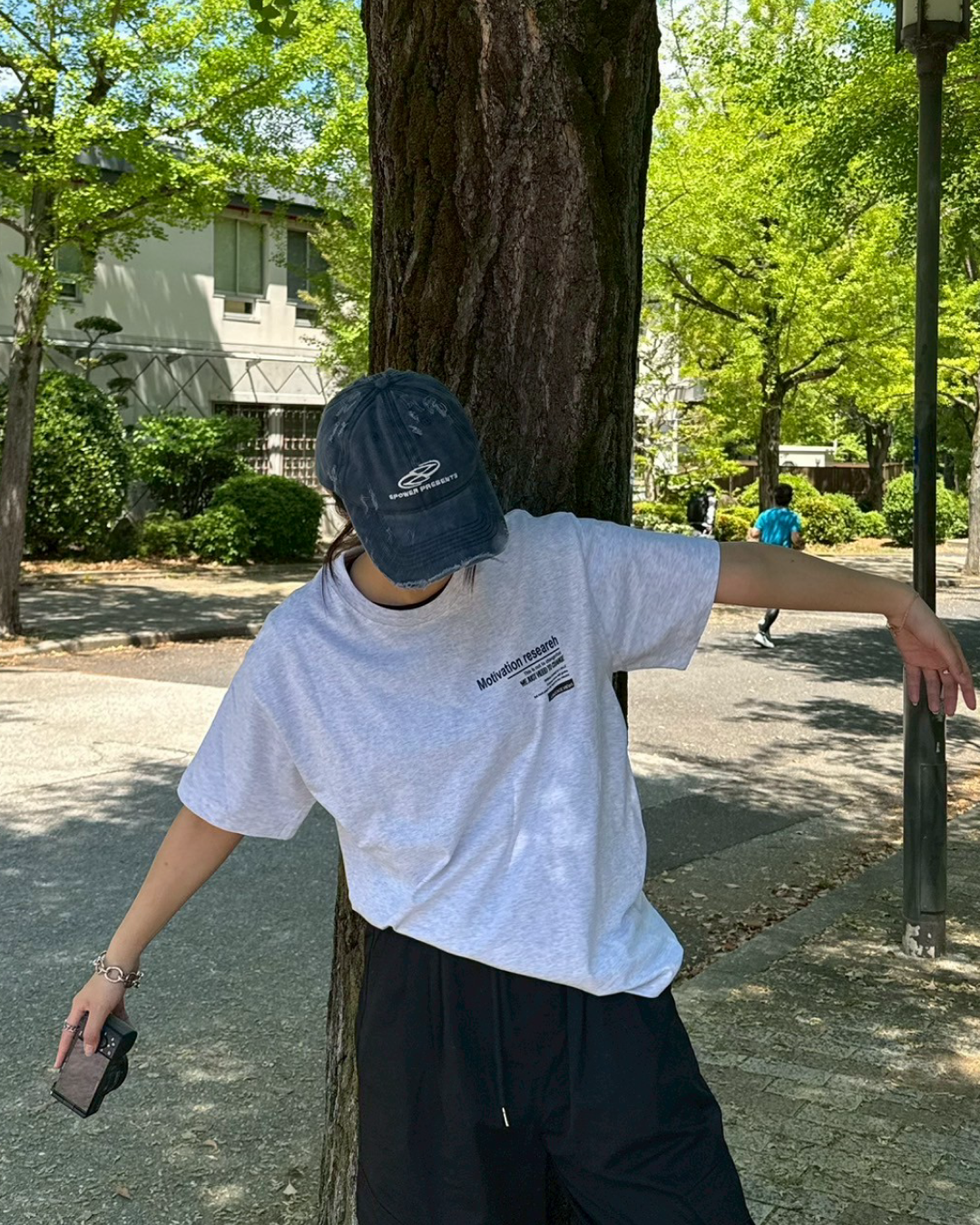 バックデザインTシャツ K0394
