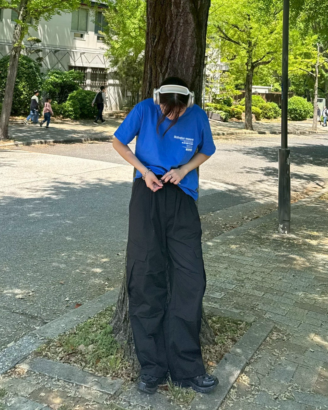 バックデザインTシャツ K0394