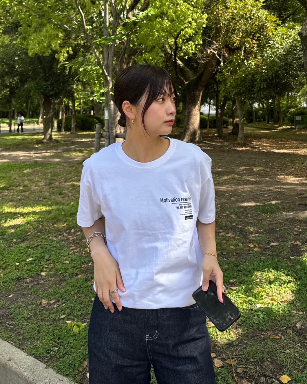 バックデザインTシャツ K0394
