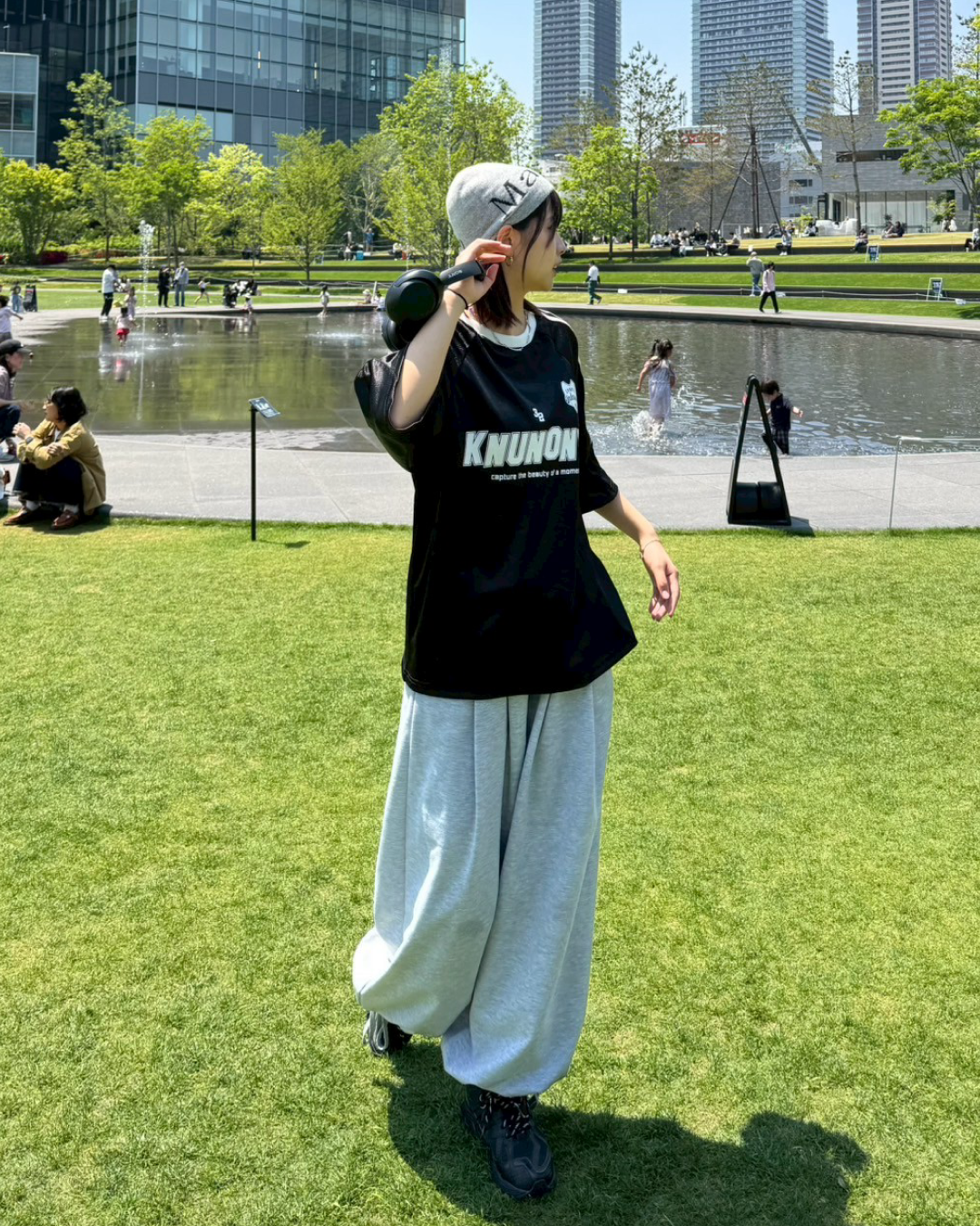 スポーツラインTシャツ K0395