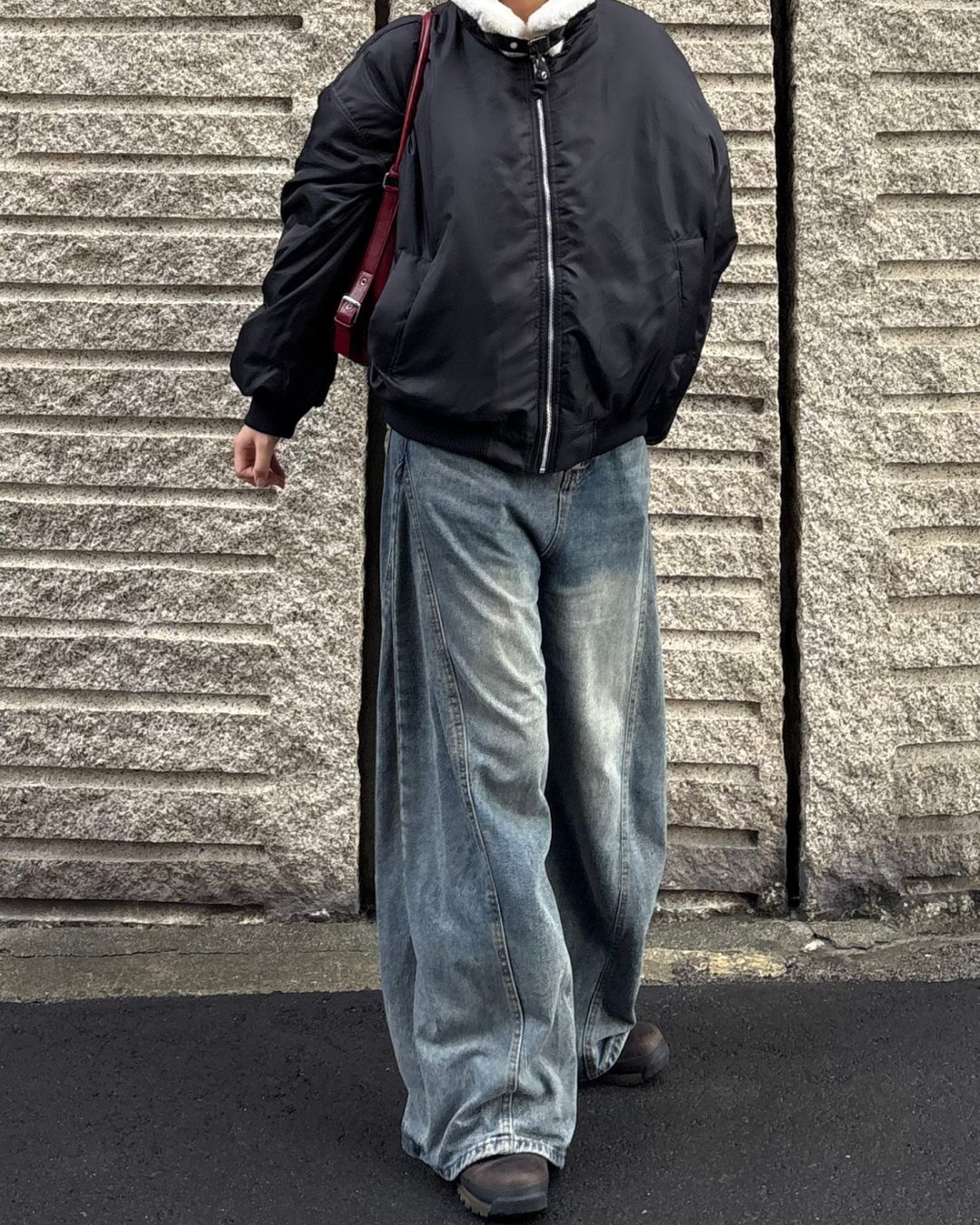 即納】レトロウォッシュワイドレッグパンツ K1042 – YOLO（ヨロ