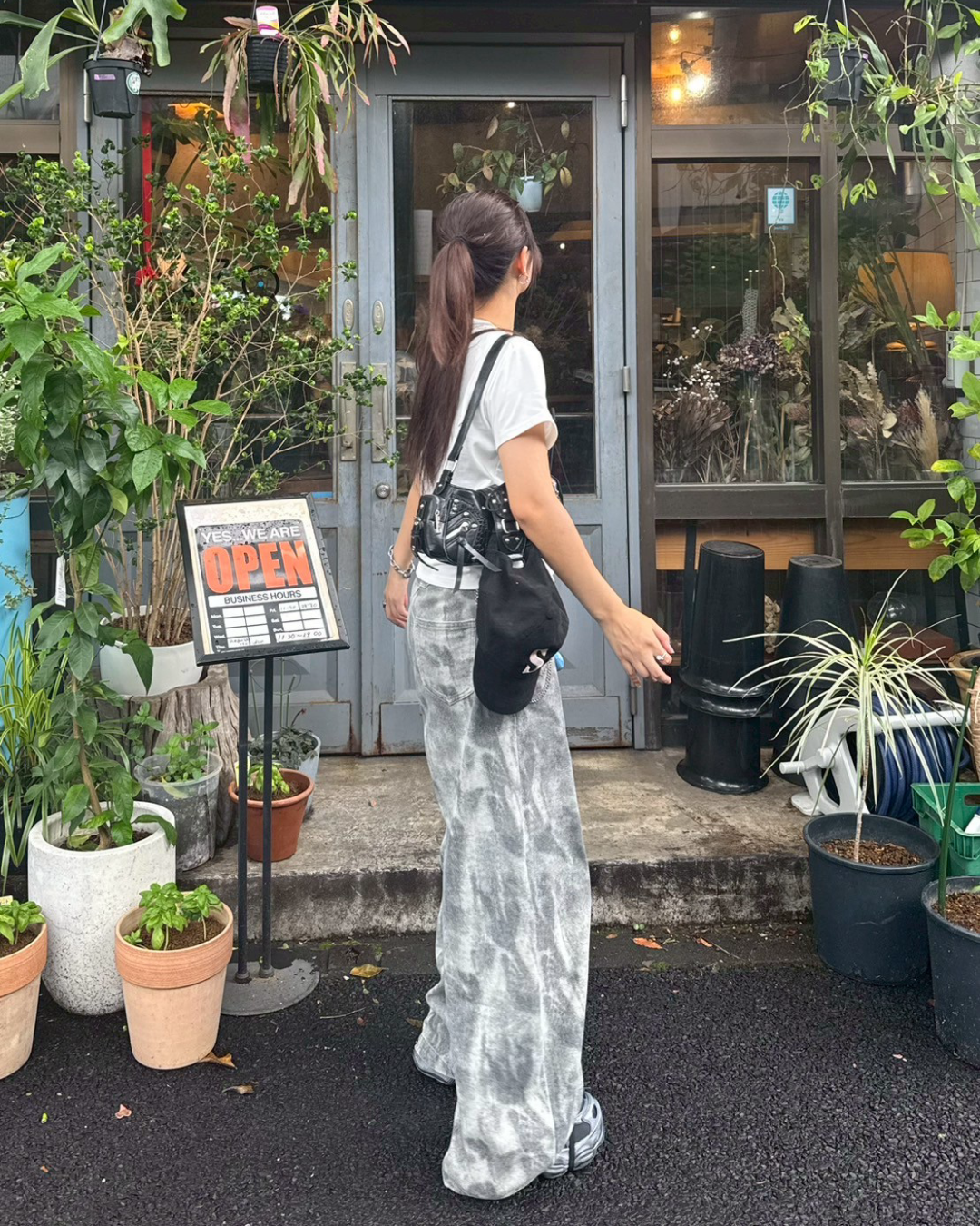 スタッズデザインショルダーバッグ K1058