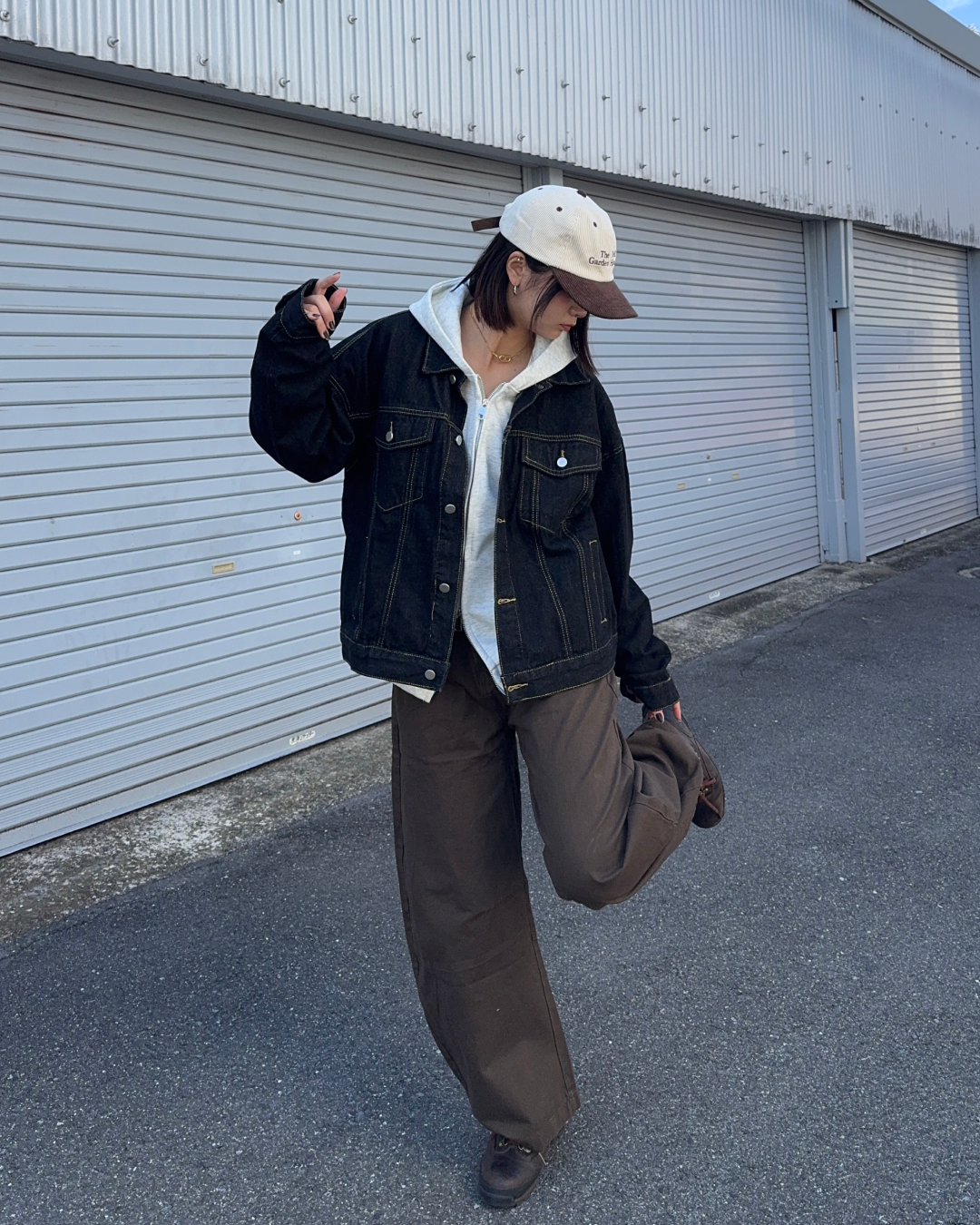 バレルレッグパンツ K3001