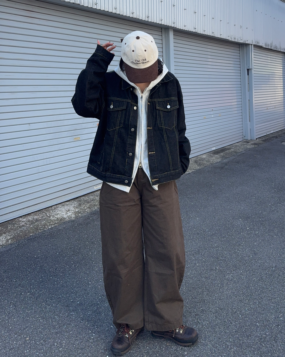 バレルレッグパンツ K3001