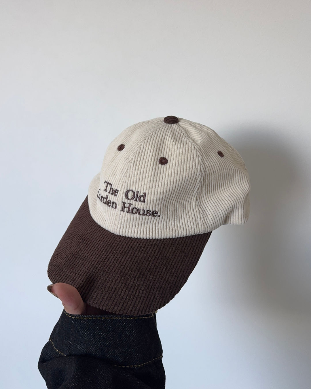 コーデュロイロゴキャップ K3002