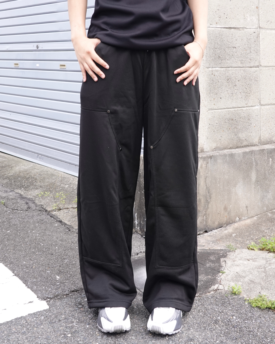 ワイドレッグカジュアルスウェットパンツ K3147