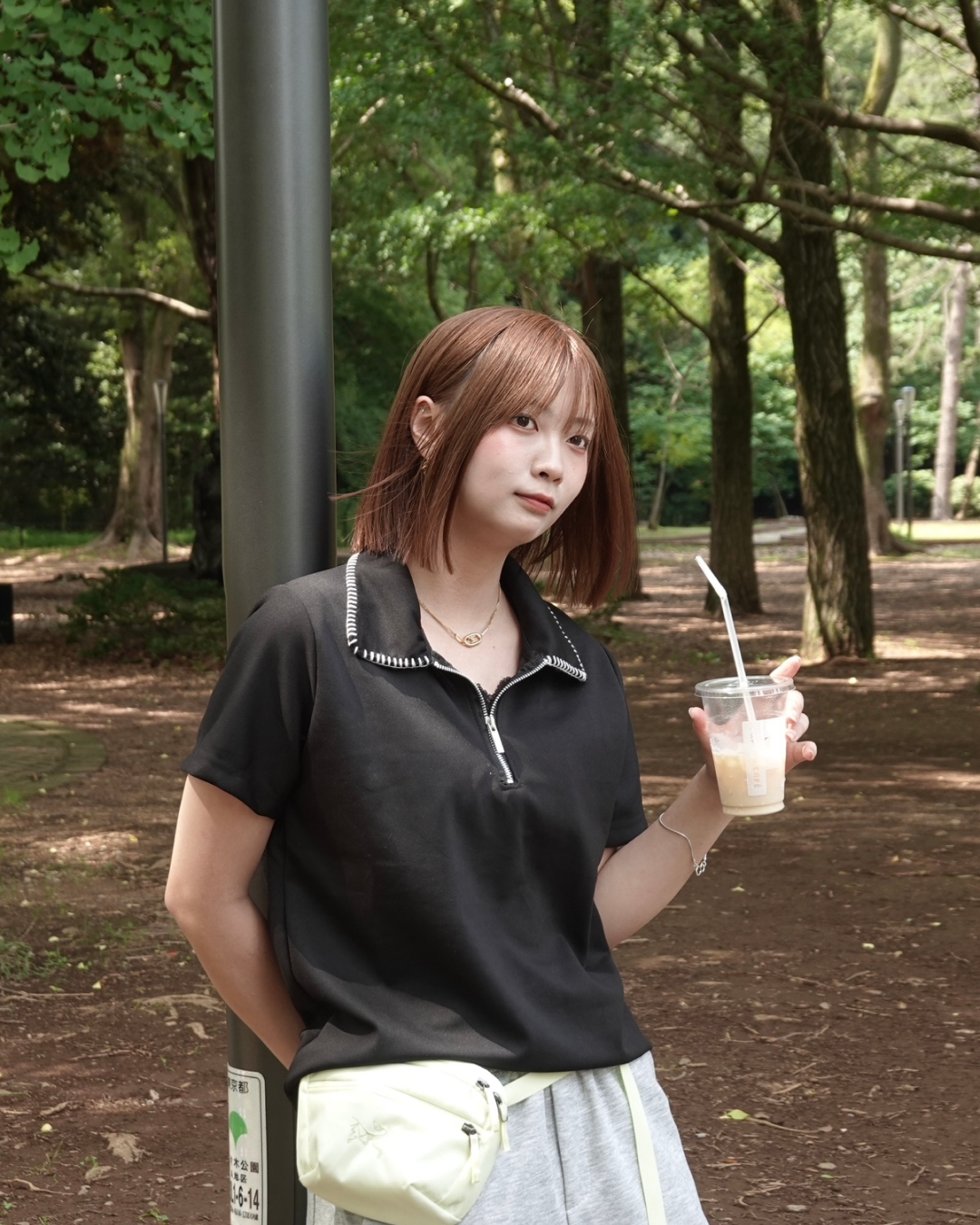 ステッチネックポロTシャツ K3152