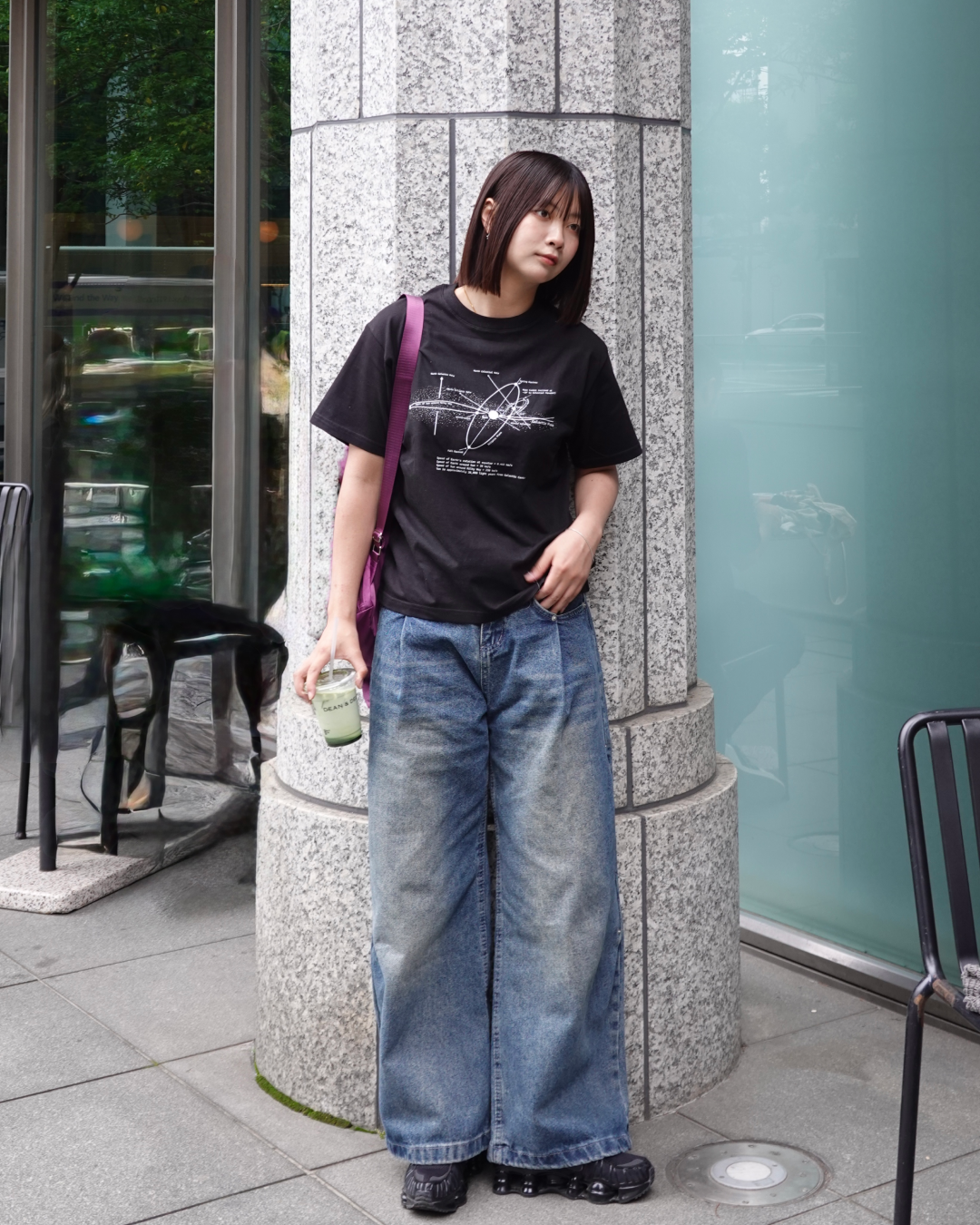 オービットグラフィック半袖Tシャツ K3180