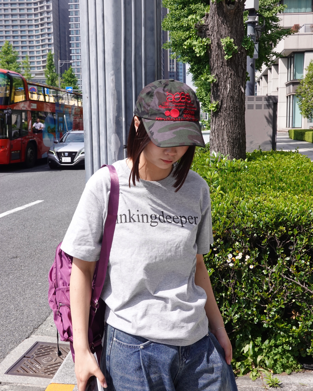 サマールーズコットンストリートTシャツ K3190