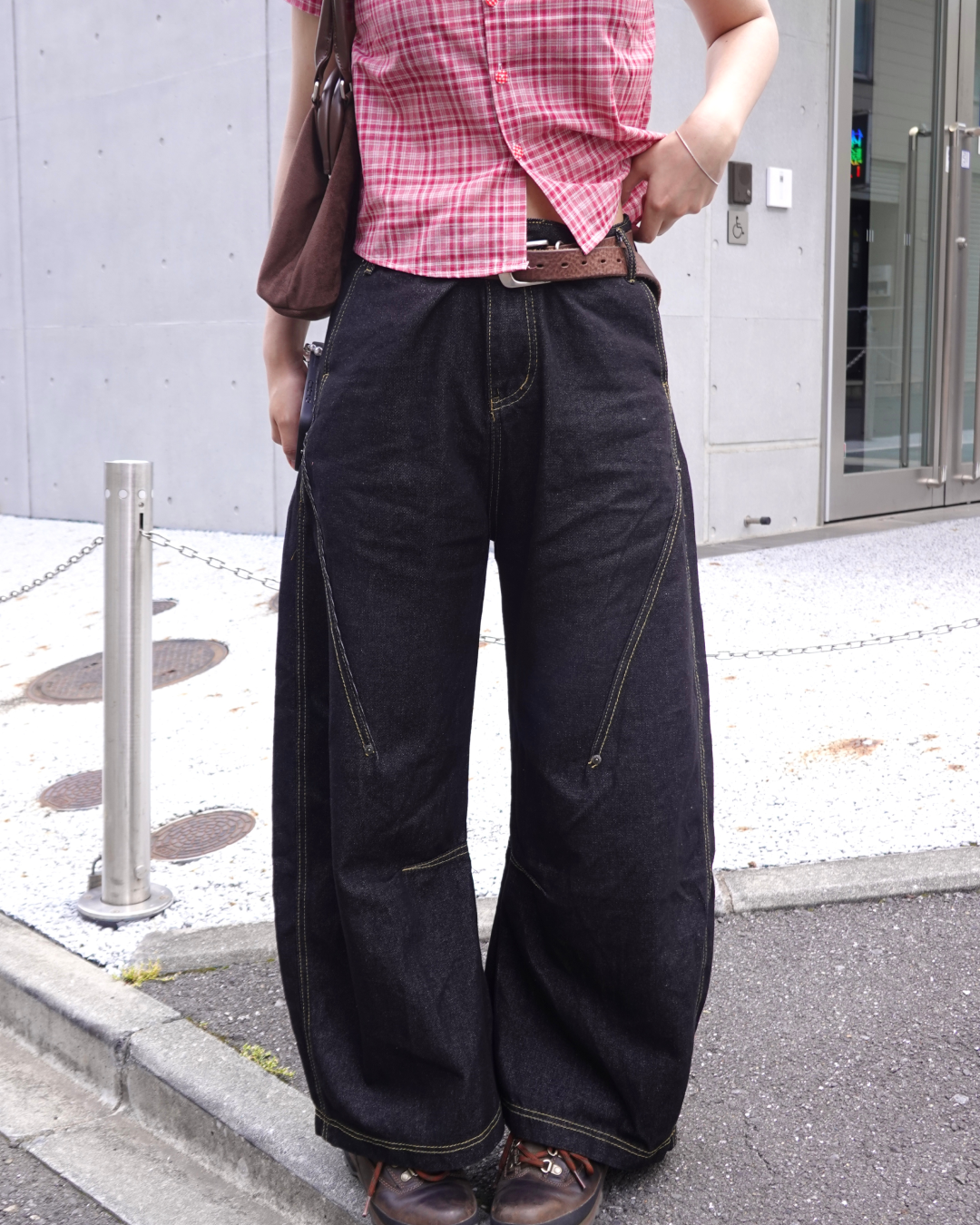 オーバーバルーンデニムパンツ K3215