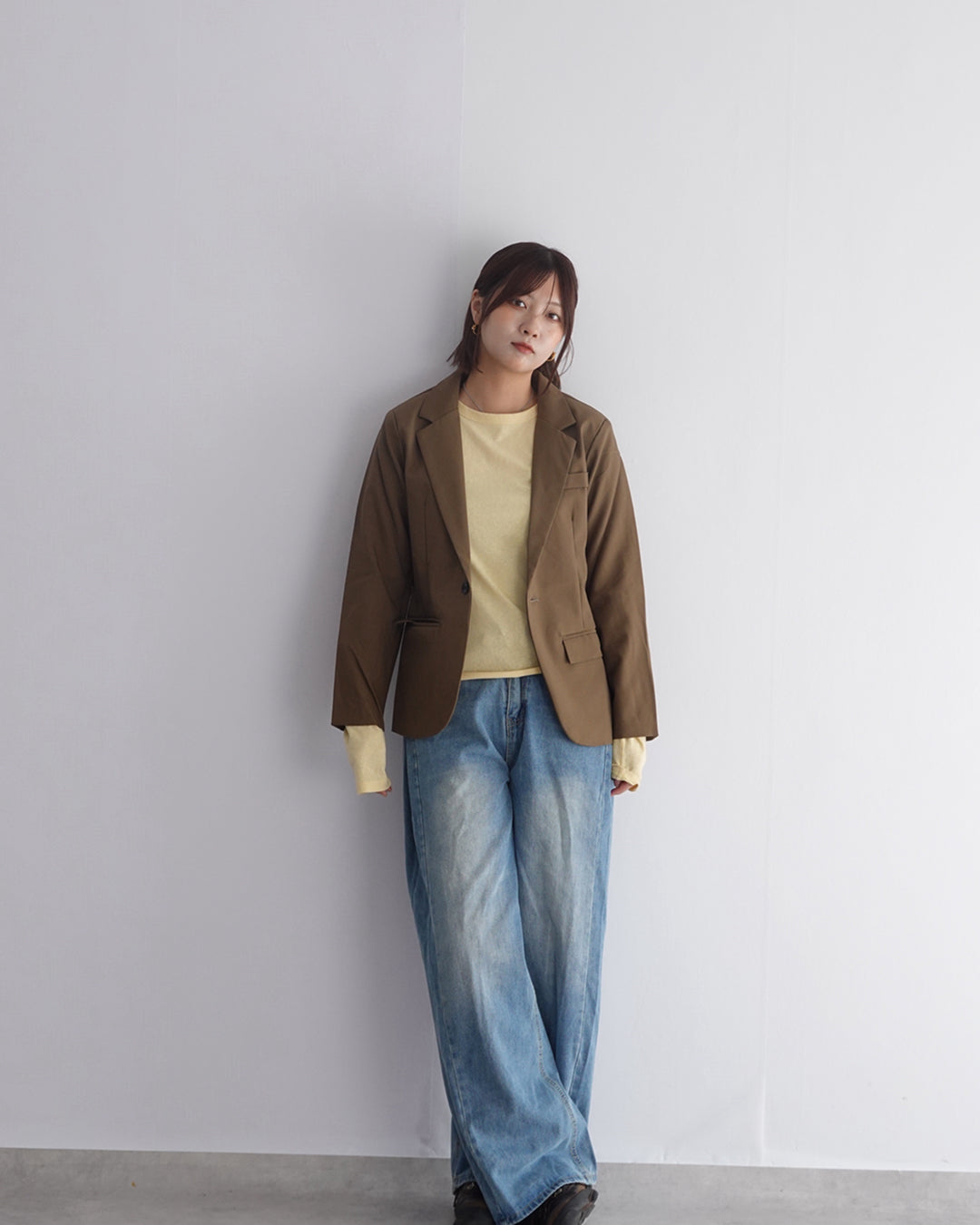フェードウォッシュワイドパンツ K3497