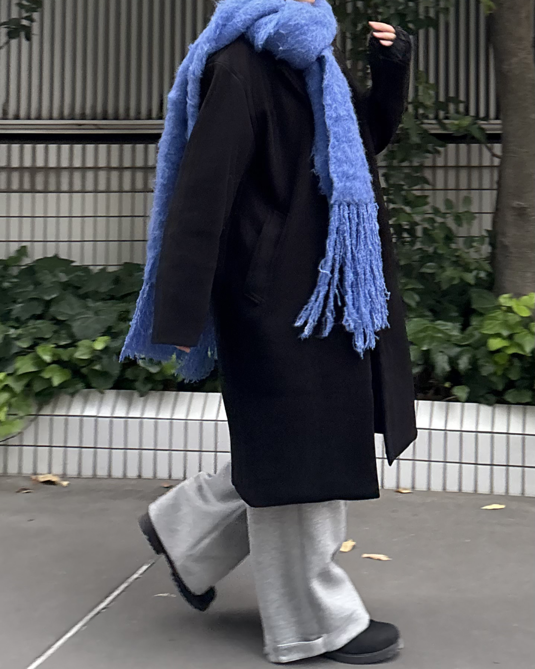 【即納】ウールブレンドロングコート K5021