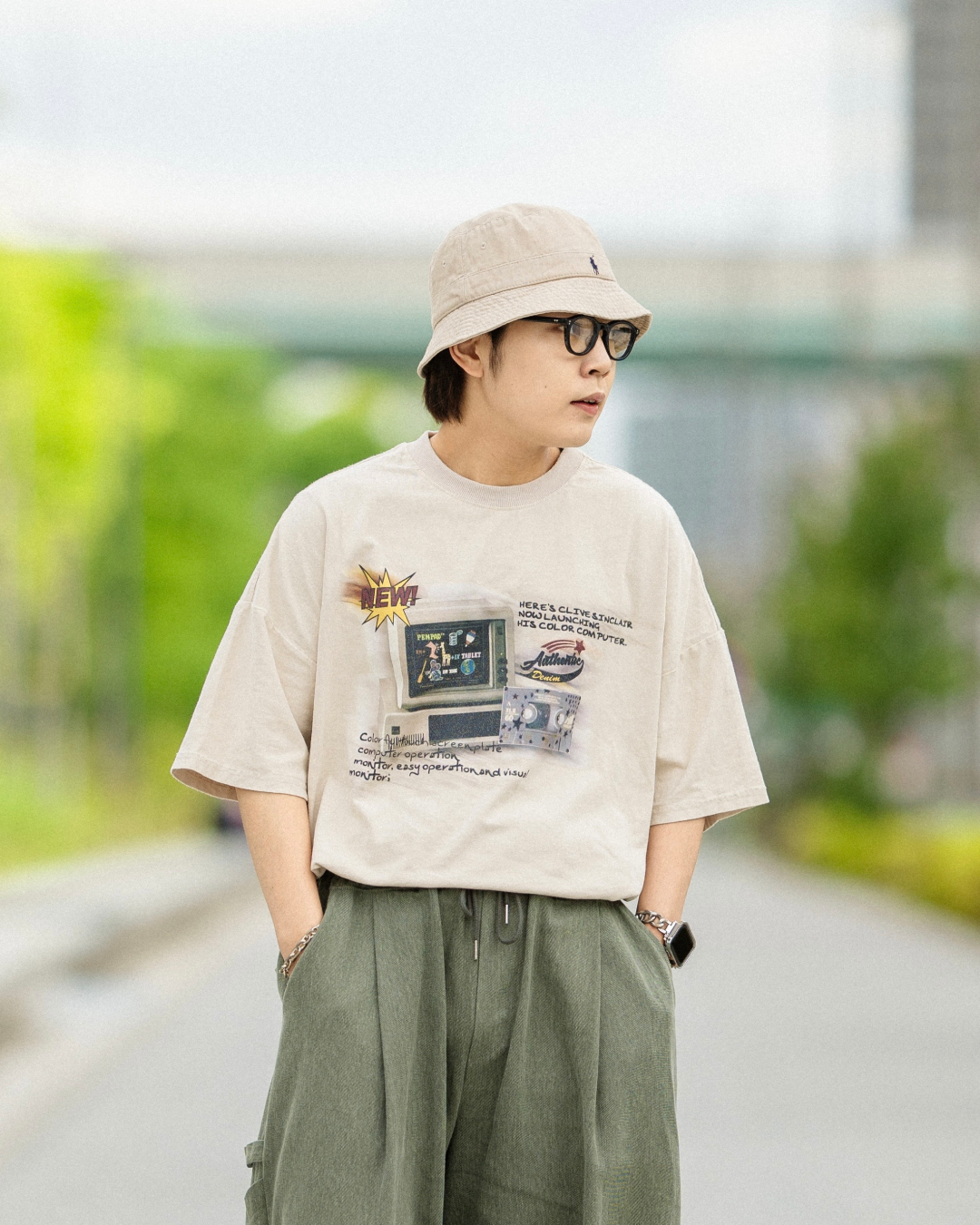 グラフィックプリントTシャツ KA0041
