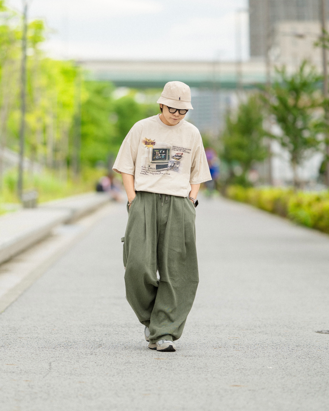 グラフィックプリントTシャツ KA0041