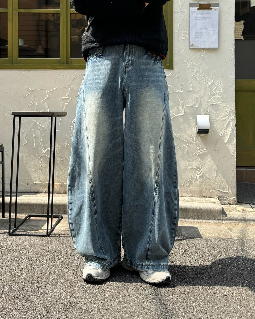 カジュアルワイドレッグパンツ KA0158