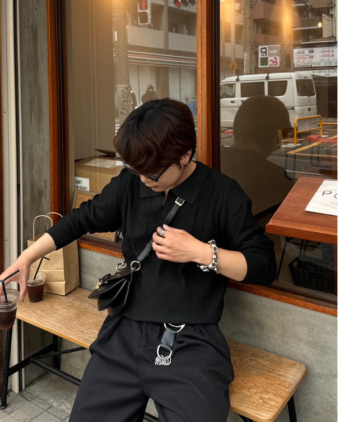 スキッパーポロニット KA0159