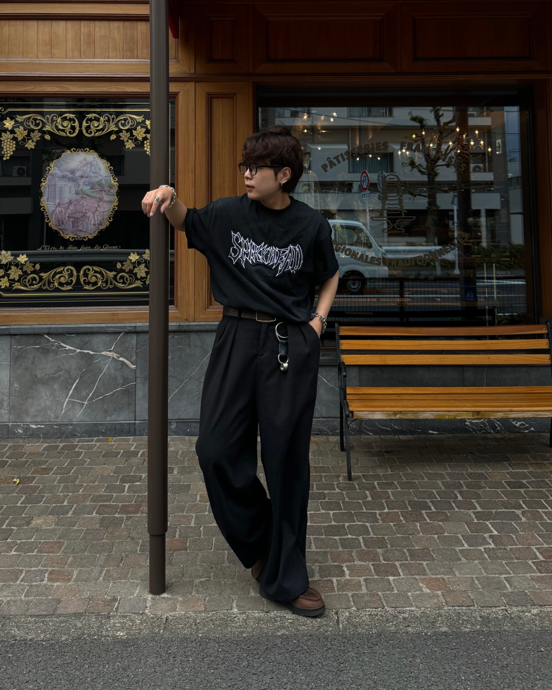 ウォッシュ加工Tシャツ KA1033