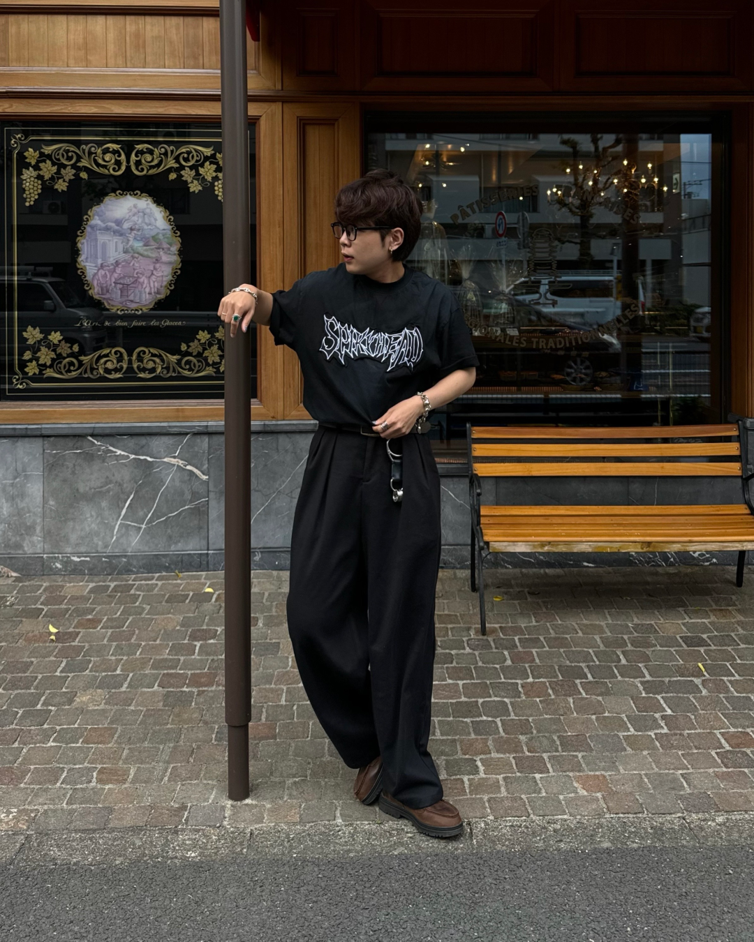 ウォッシュ加工Tシャツ KA1033