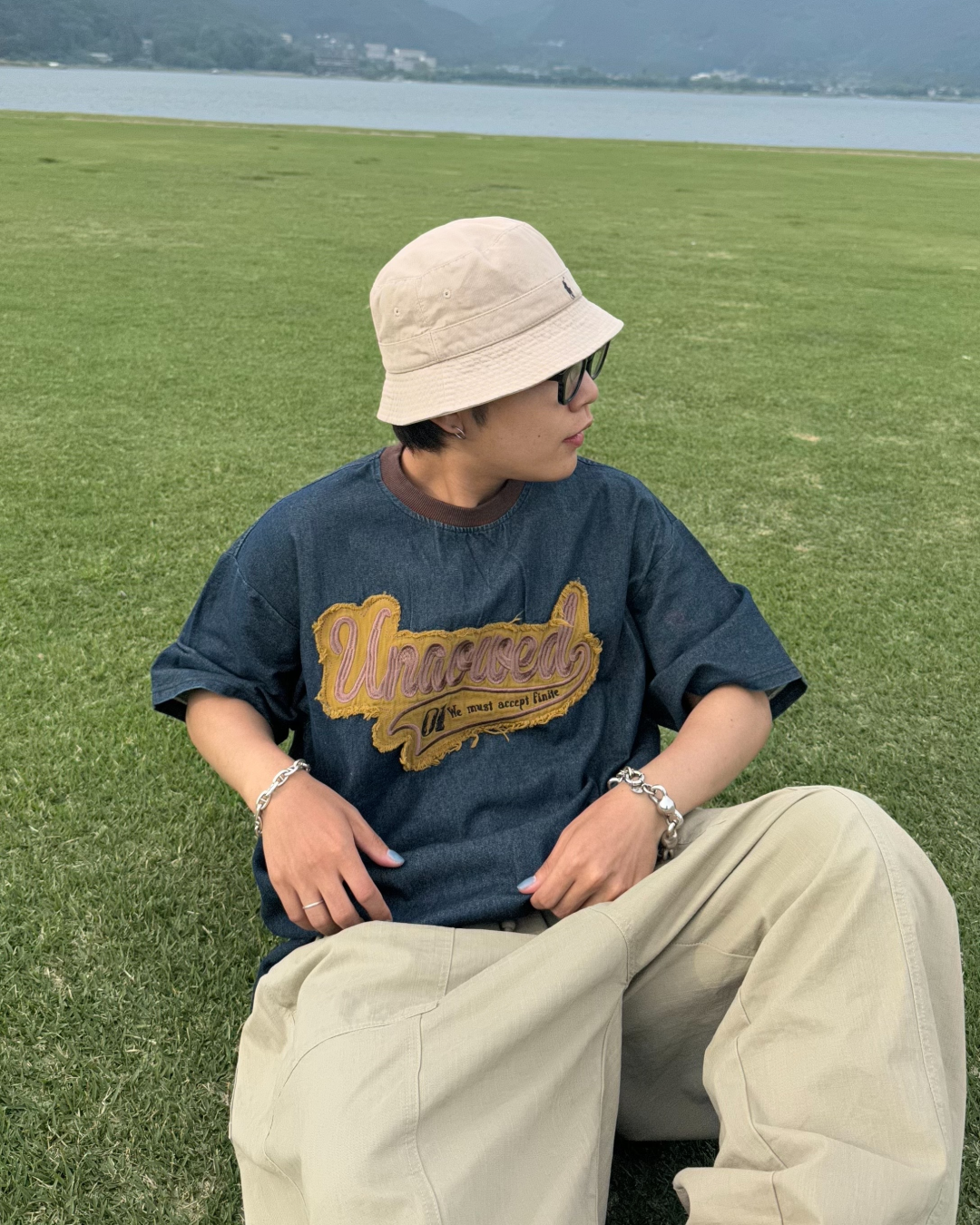 デザイン刺繍Tシャツ KA1039