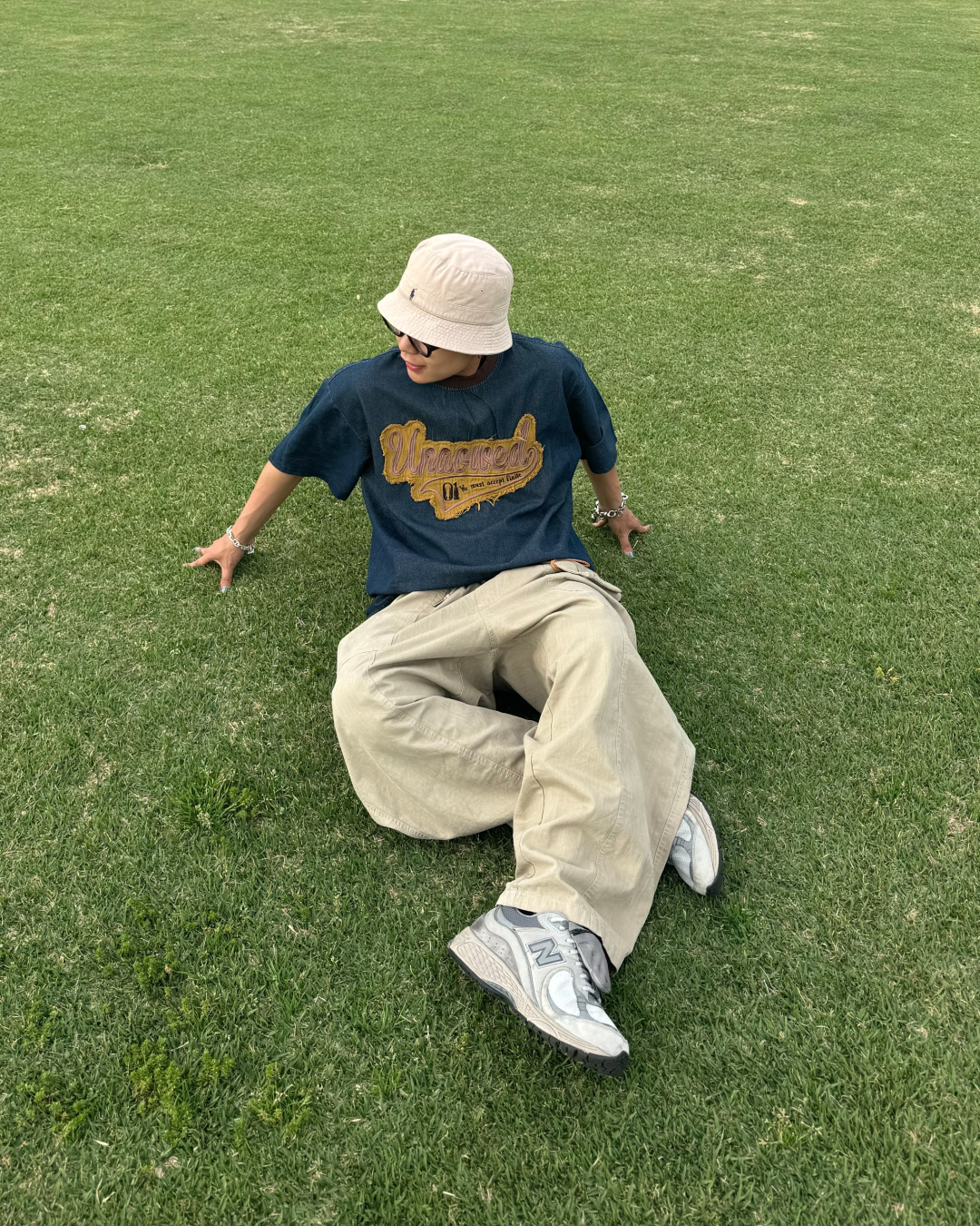 デザイン刺繍Tシャツ KA1039