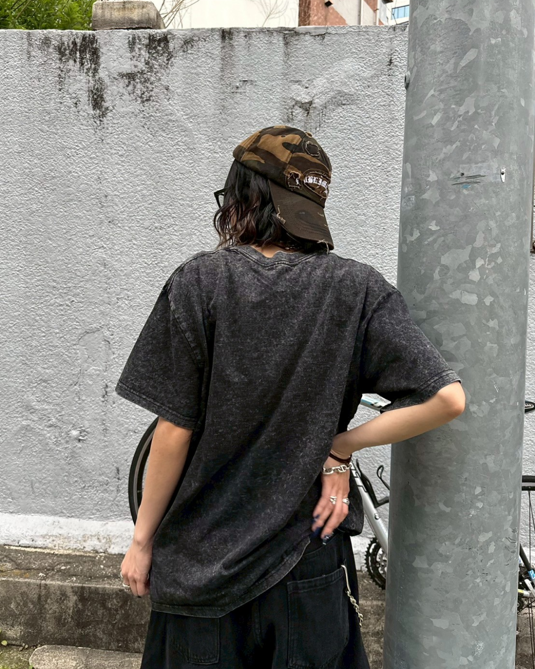 ラメストーンTシャツ KM1058