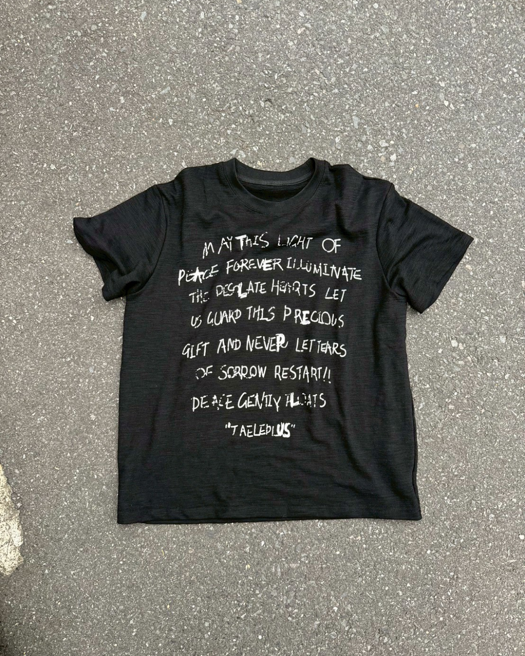 カリグラフィーTシャツ KM1065