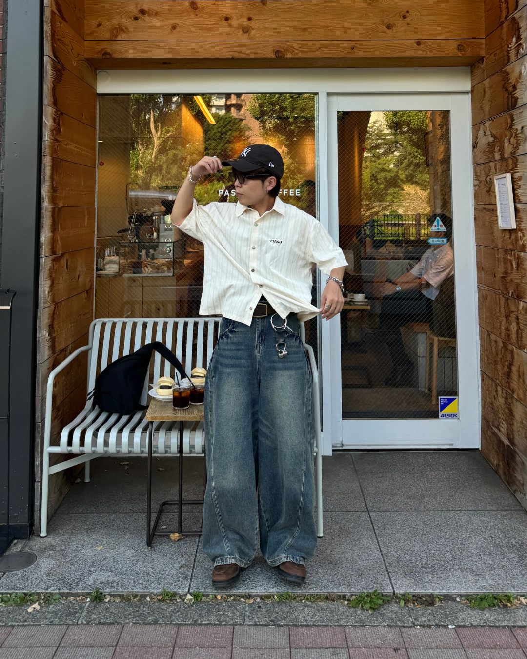 ウォッシュデニムパンツ KA1085