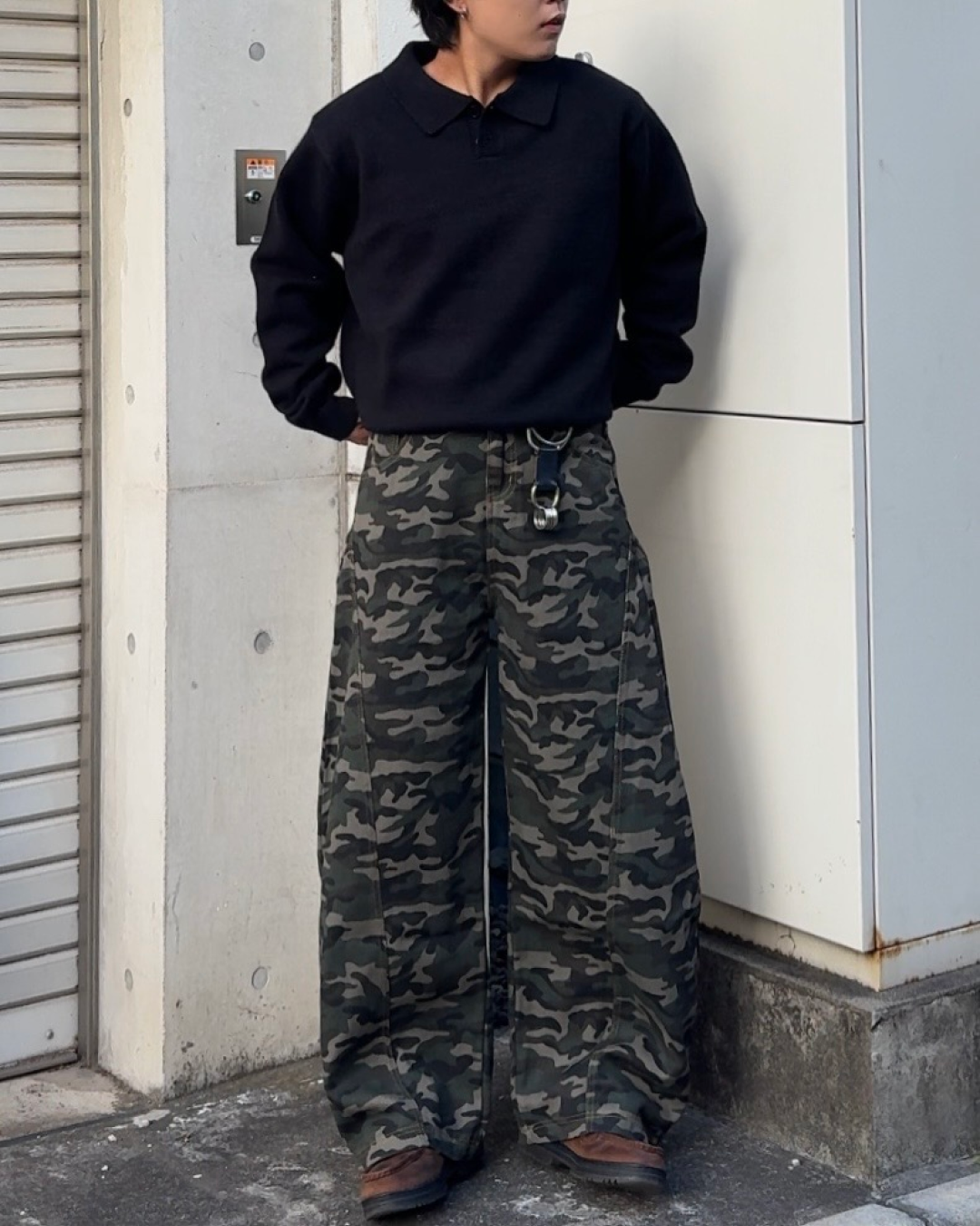 迷彩カーブパンツ KA1229