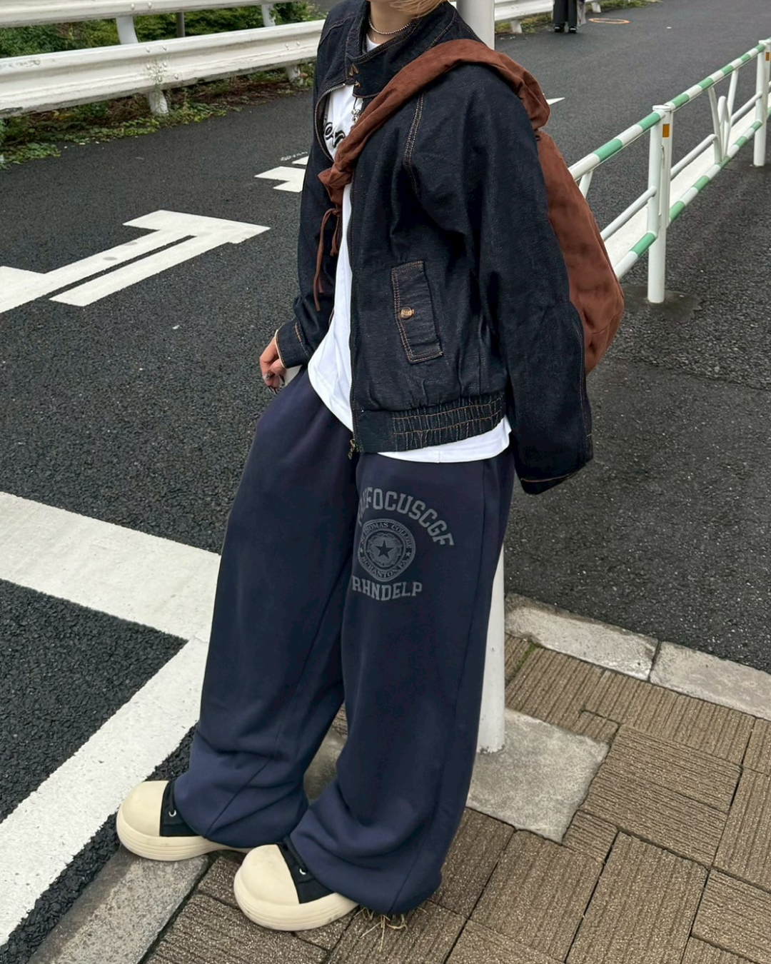 ステッチデニムジャケット KM1232