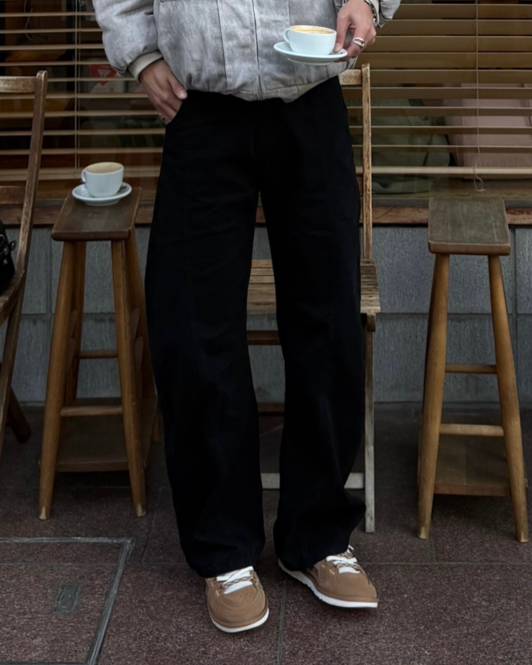 【即納】ノワールカーブパンツ KA5009
