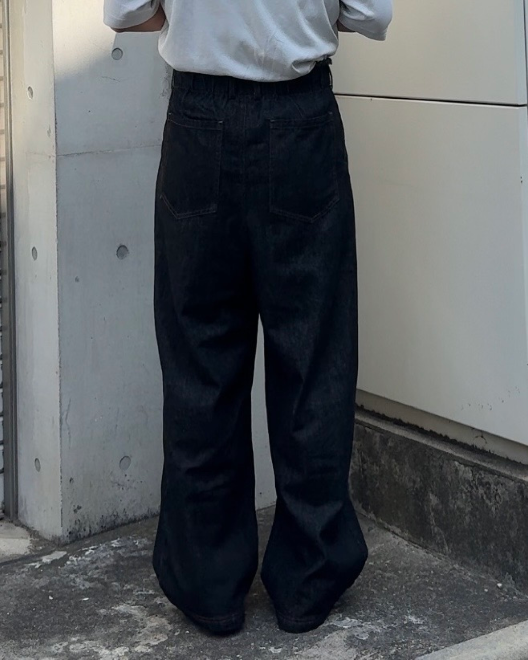 【即納】フリンジデニムパンツ KA5015