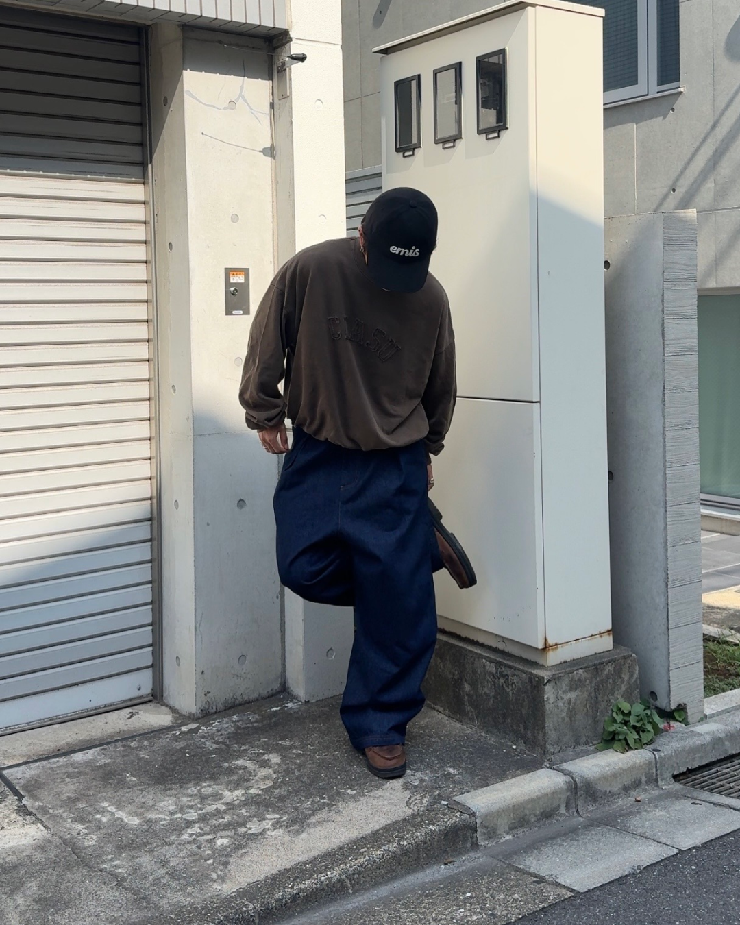【即納】フリンジデニムパンツ KA5015