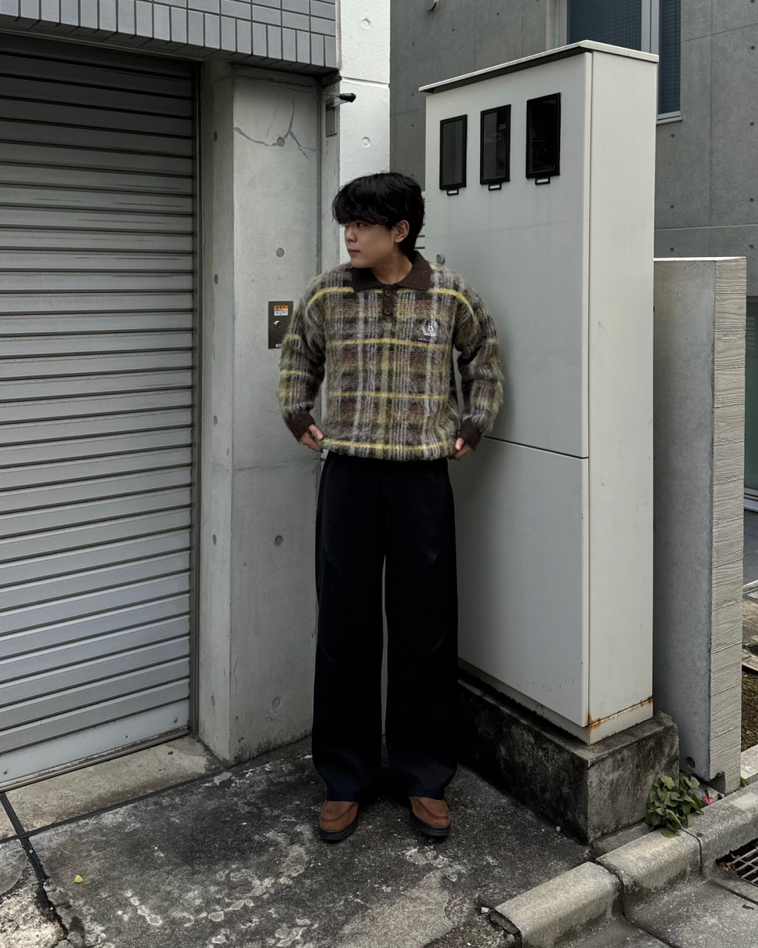 【即納】ストレートタックスラックス KA1125