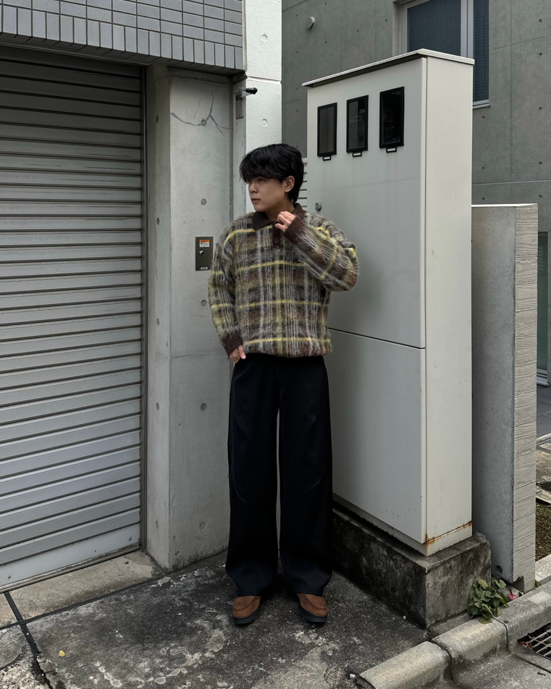 【即納】ストレートタックスラックス KA1125