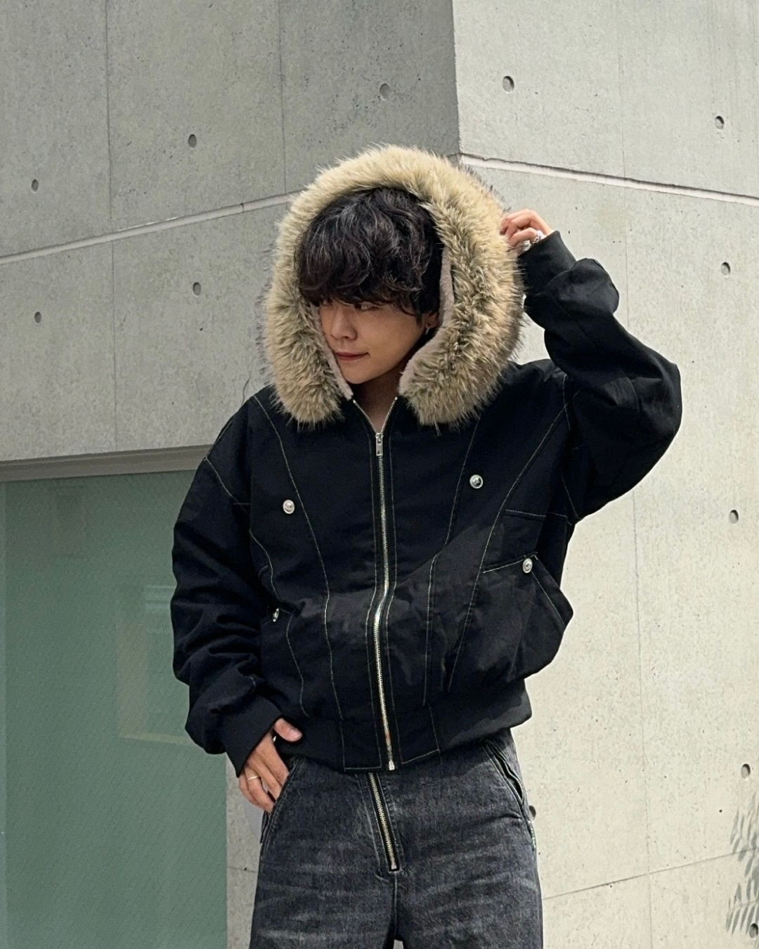 即納】ステッチボリュームファーフードジャケット KA5024 – YOLO(ヨロ 即納】ステッチボリュームファーフードジャケット KA5024 – YOLO(ヨロ