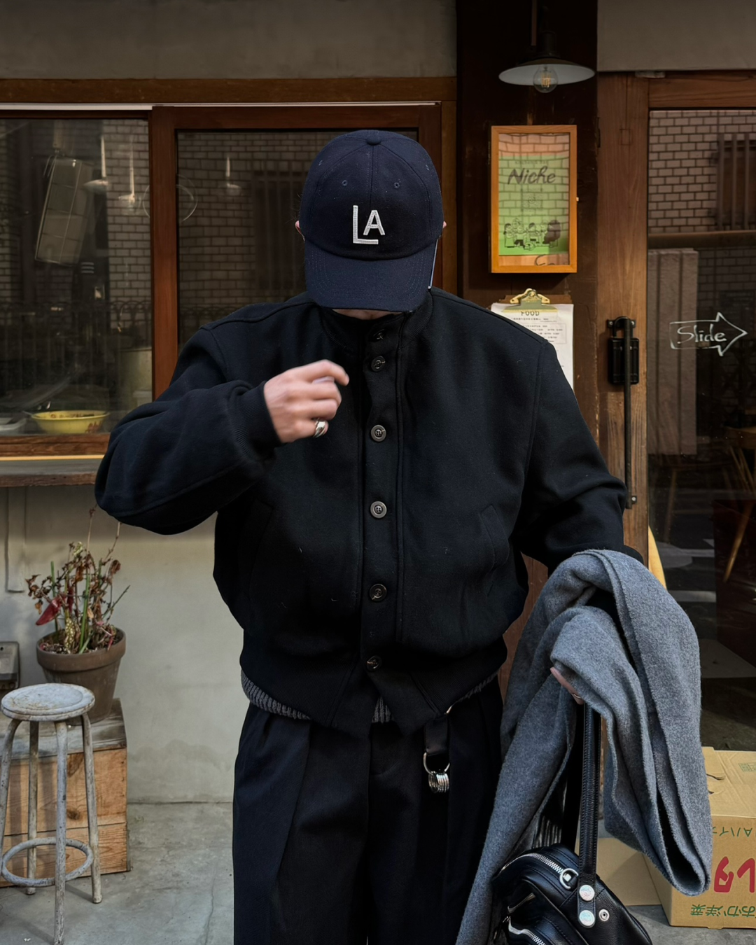 【即完】Yolo スタンドアップウールジャケット　Mサイズ 即納】スタンドアップウールジャケット KA5027 – YOLO（ヨロ