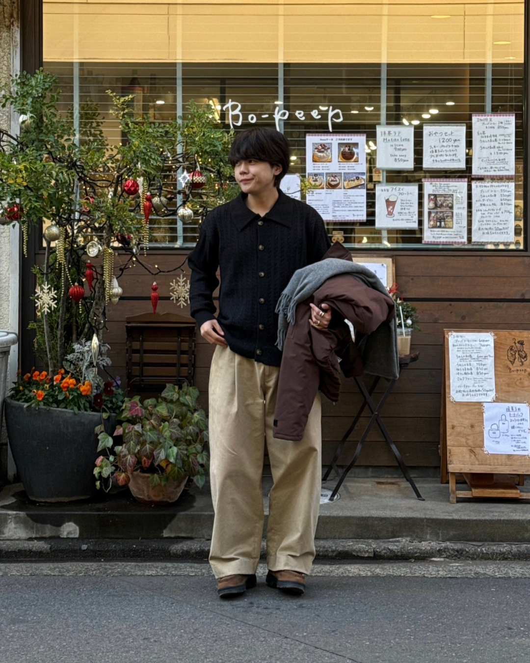 【即納】カジュアルニットカーディガン KA5032