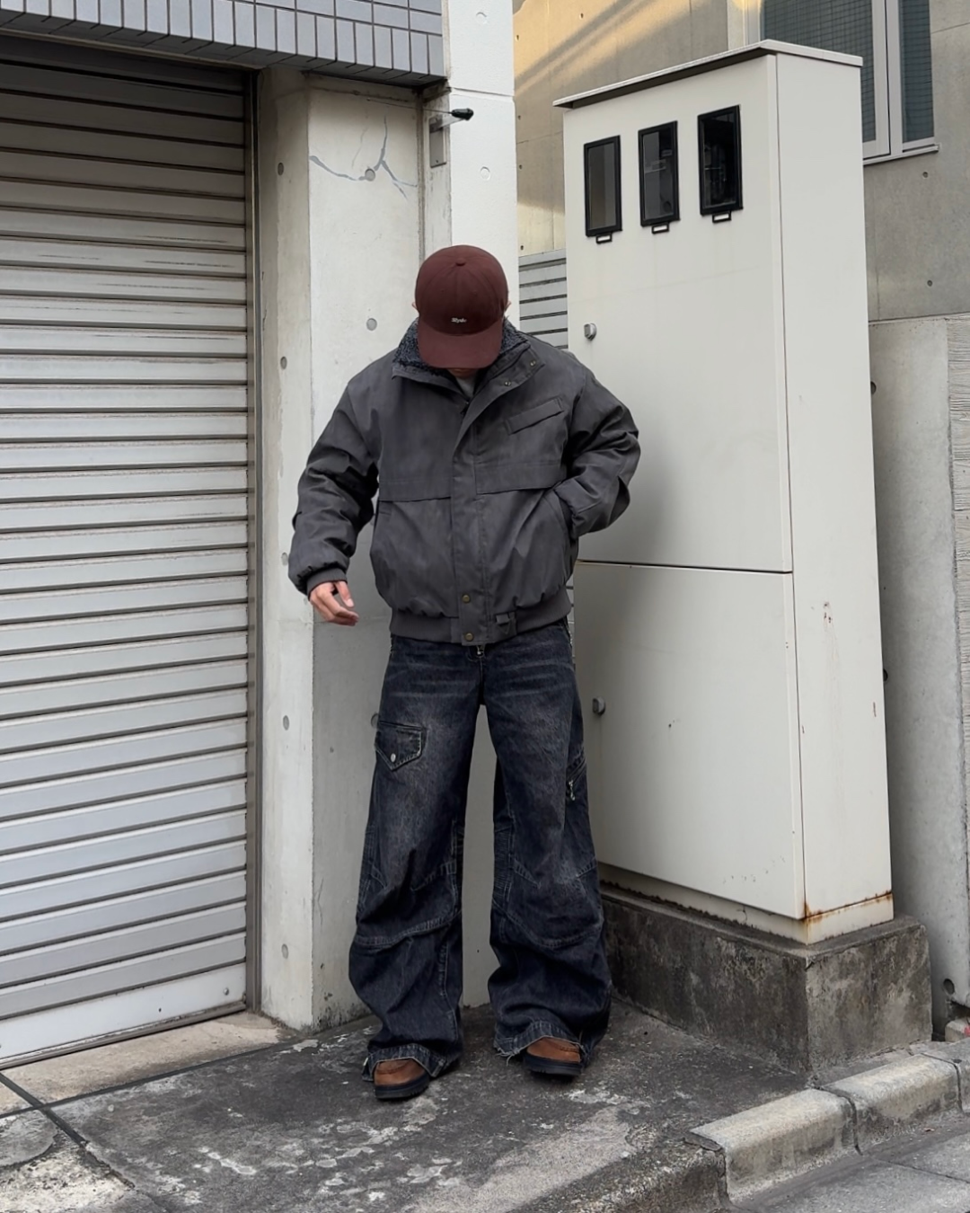 スタンドアップボアジャケット KA7112