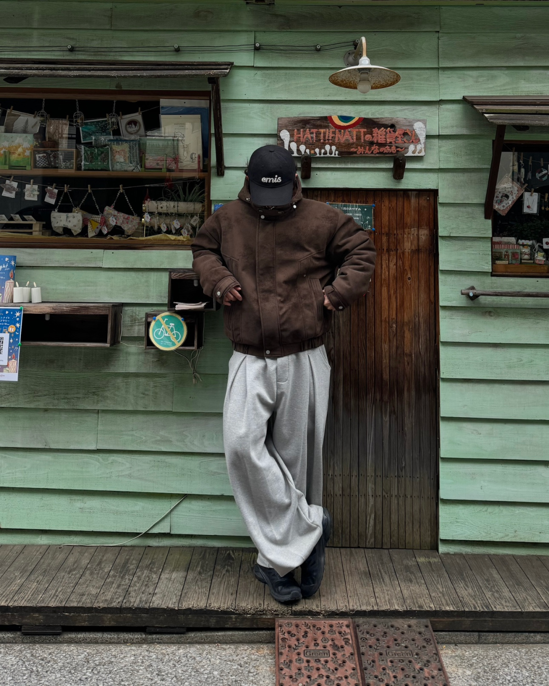 フード付きリバーシブルフリースパッドジャケット KA7113