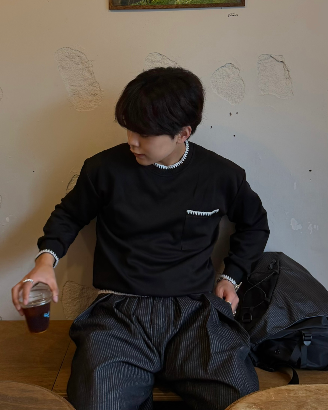 【即納】ステッチレトロスウェット KA7214