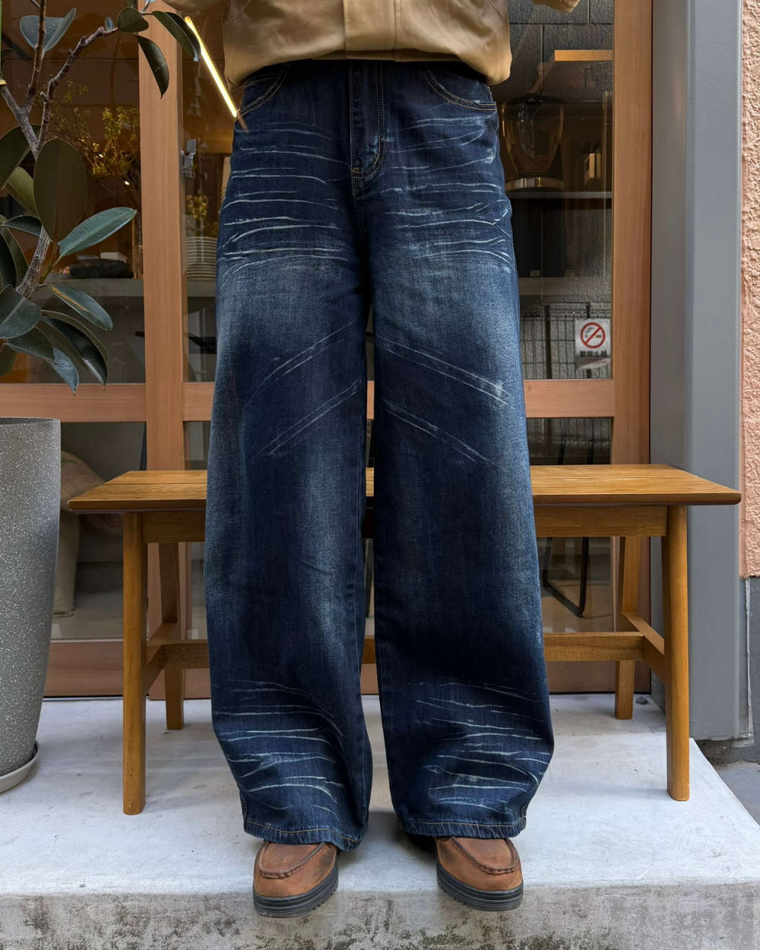 ウォッシュデニムパンツ KA7143