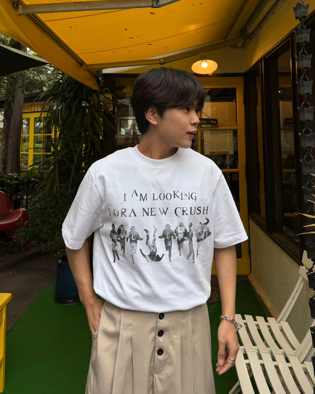 グラフィックプリントTシャツ KA7203