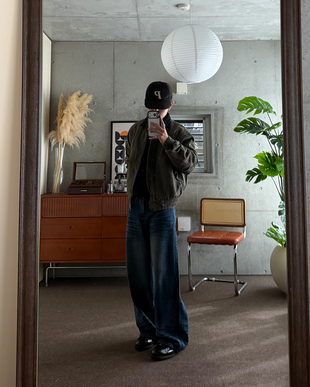 バイカラーワークブルゾン KA7626