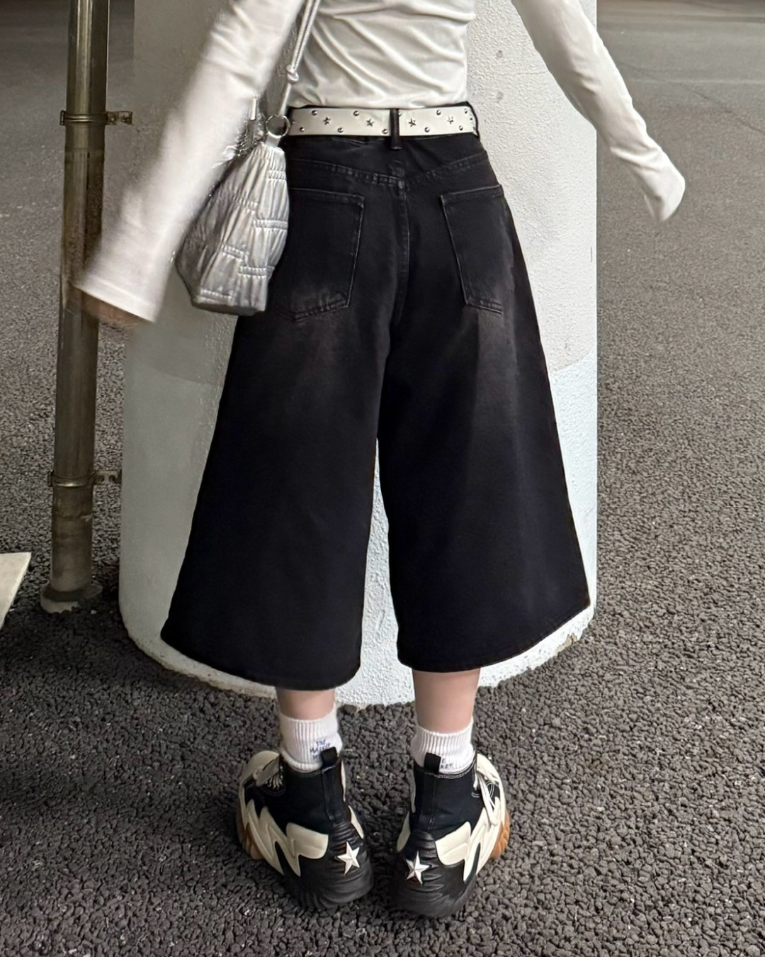 アメリカンレトロウォッシュハーフパンツ KC0007