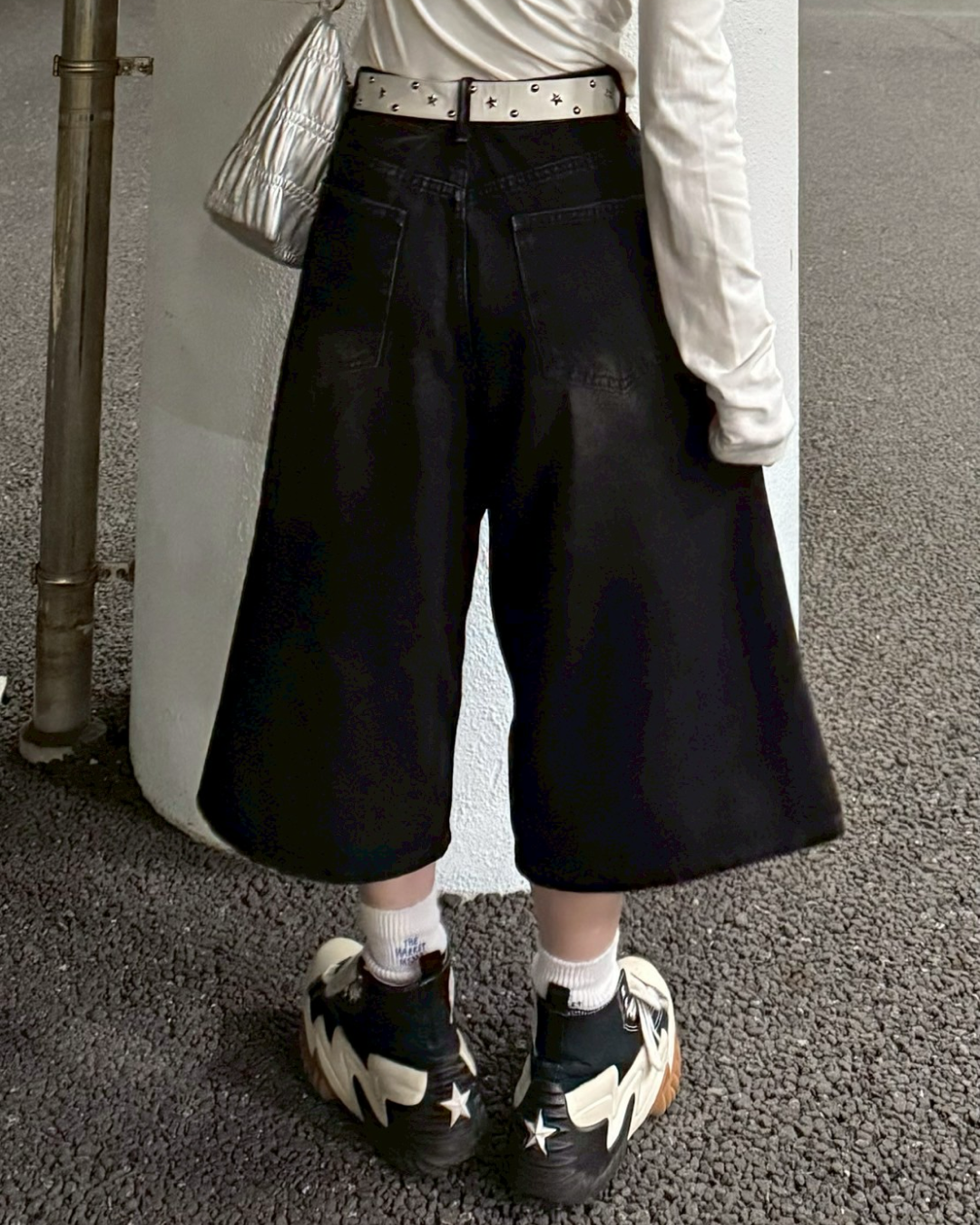 アメリカンレトロウォッシュハーフパンツ KC0007