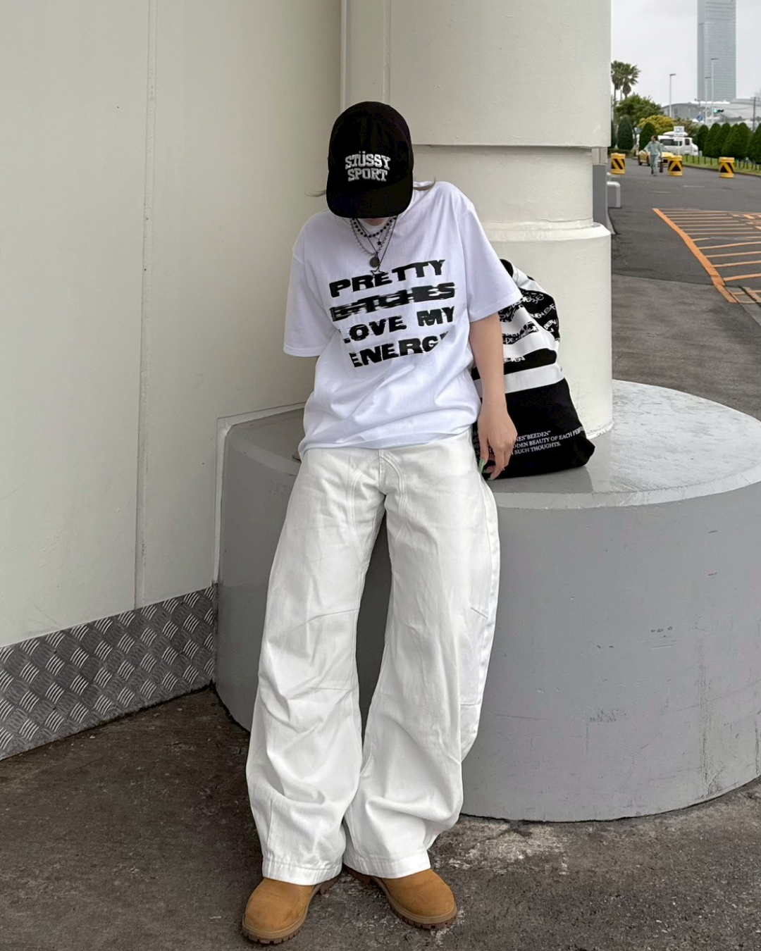 カーブデニムパンツ KC0070