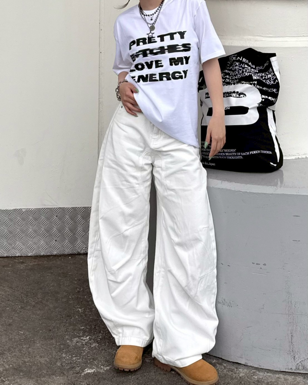 【再販】カーブデニムパンツ KC0070