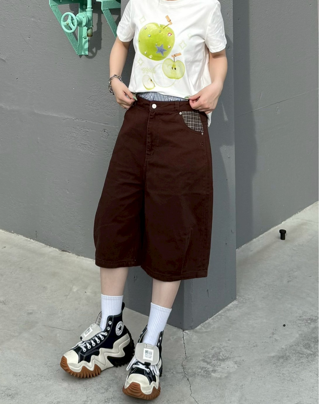 ファッジグリーンTシャツ KC0081