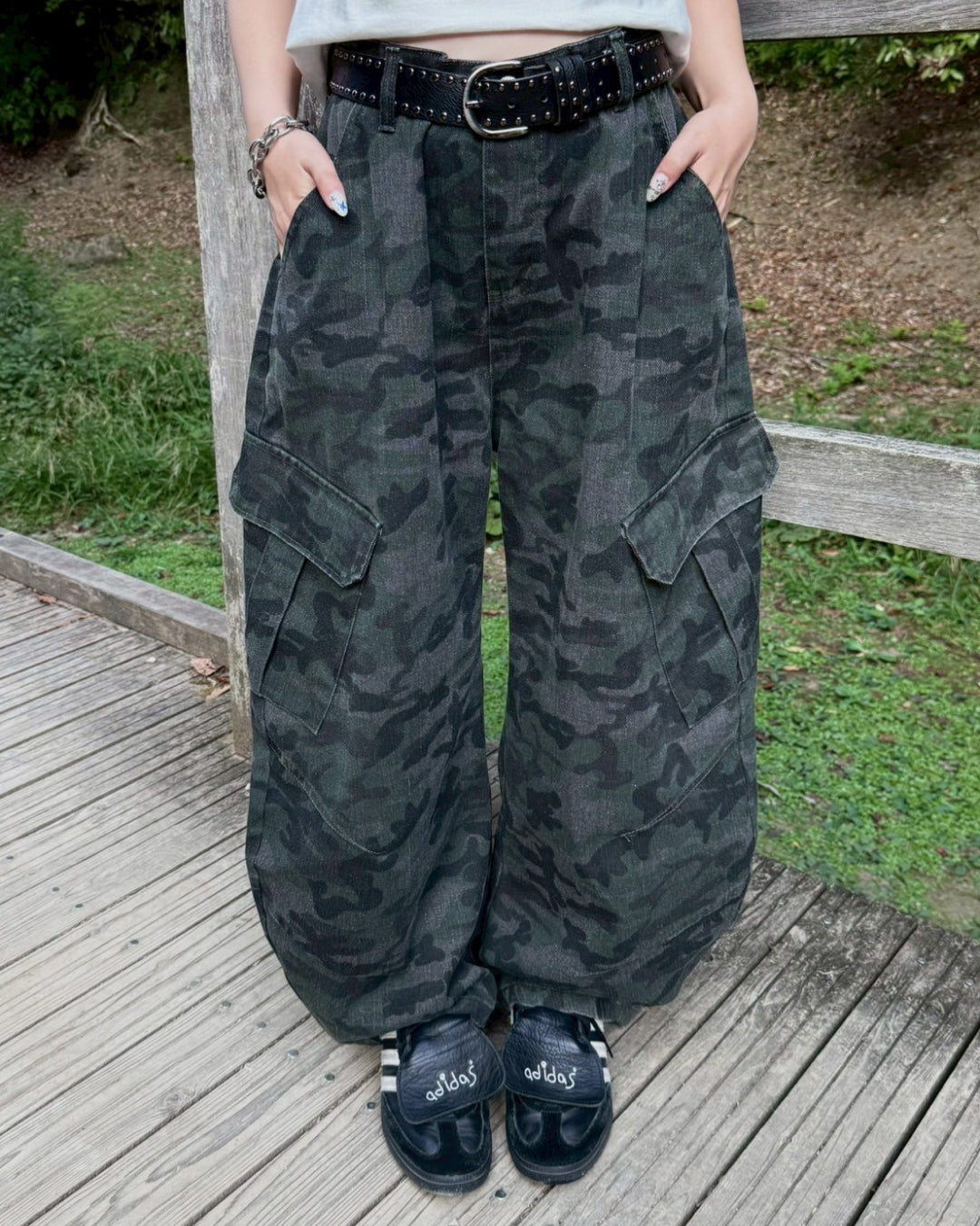迷彩バルーンカーゴパンツ
KC0163