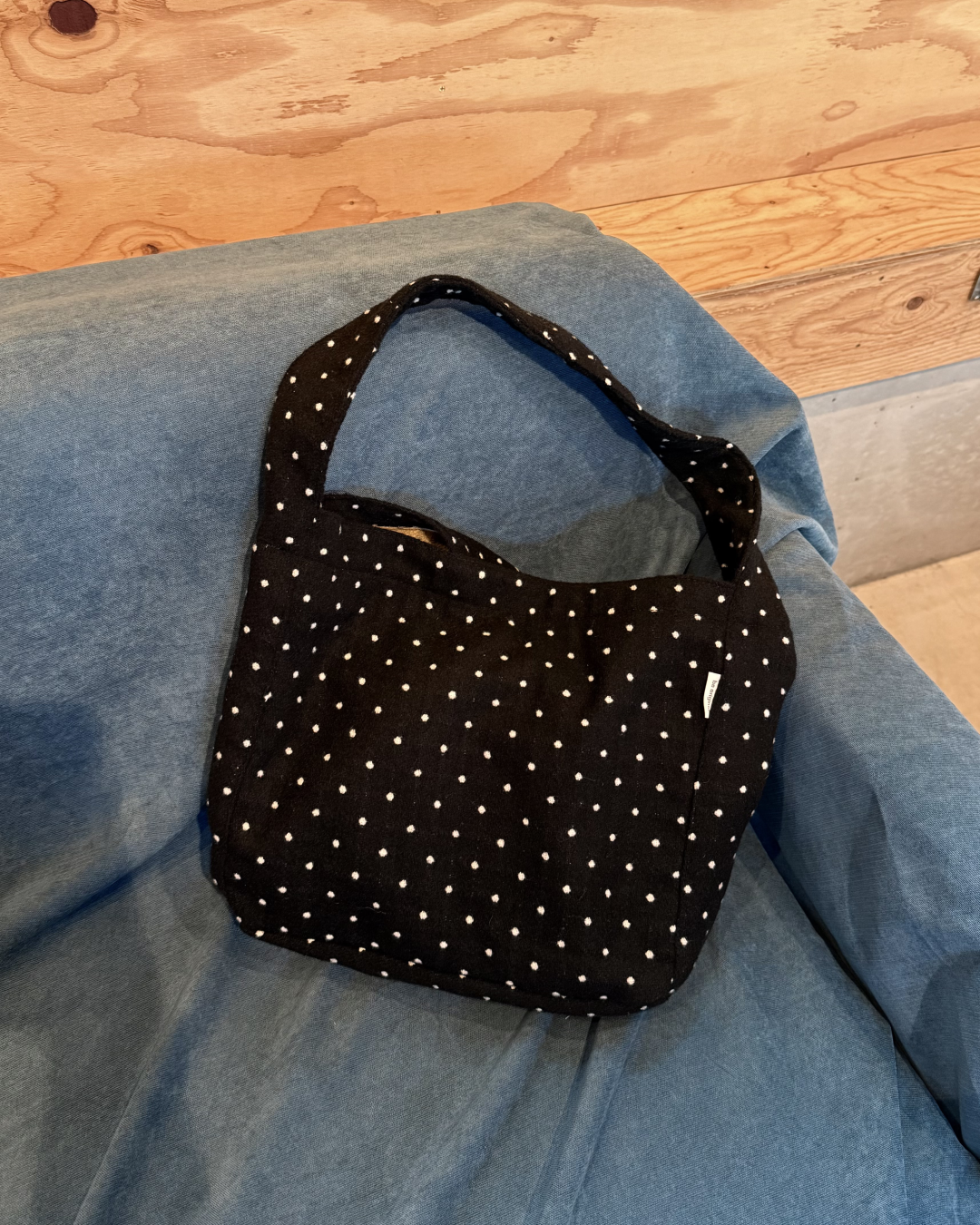 水玉ショルダートートバッグKC0253